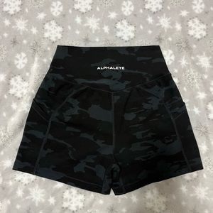 Alphalete camo shorts
